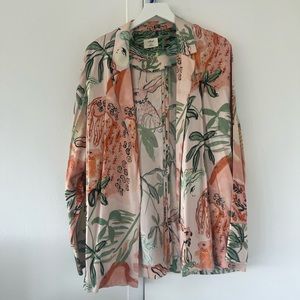 Silky Aritzia Wilfred kimono jacket